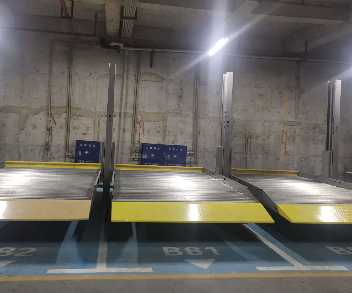 永平县二层简易式停车位安装