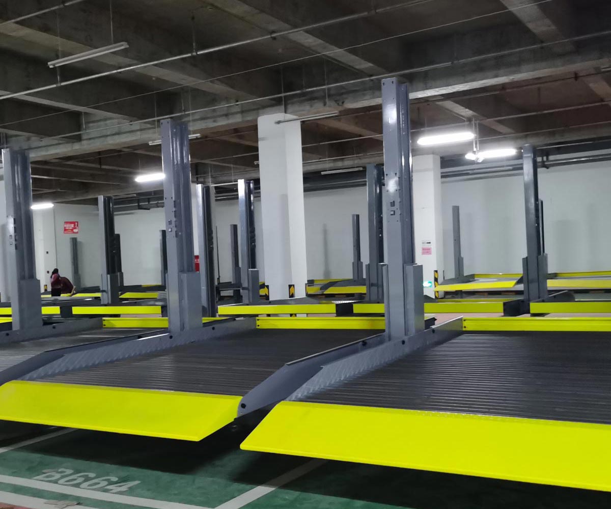 南华县双层简易式机械式立体停车设备过规划