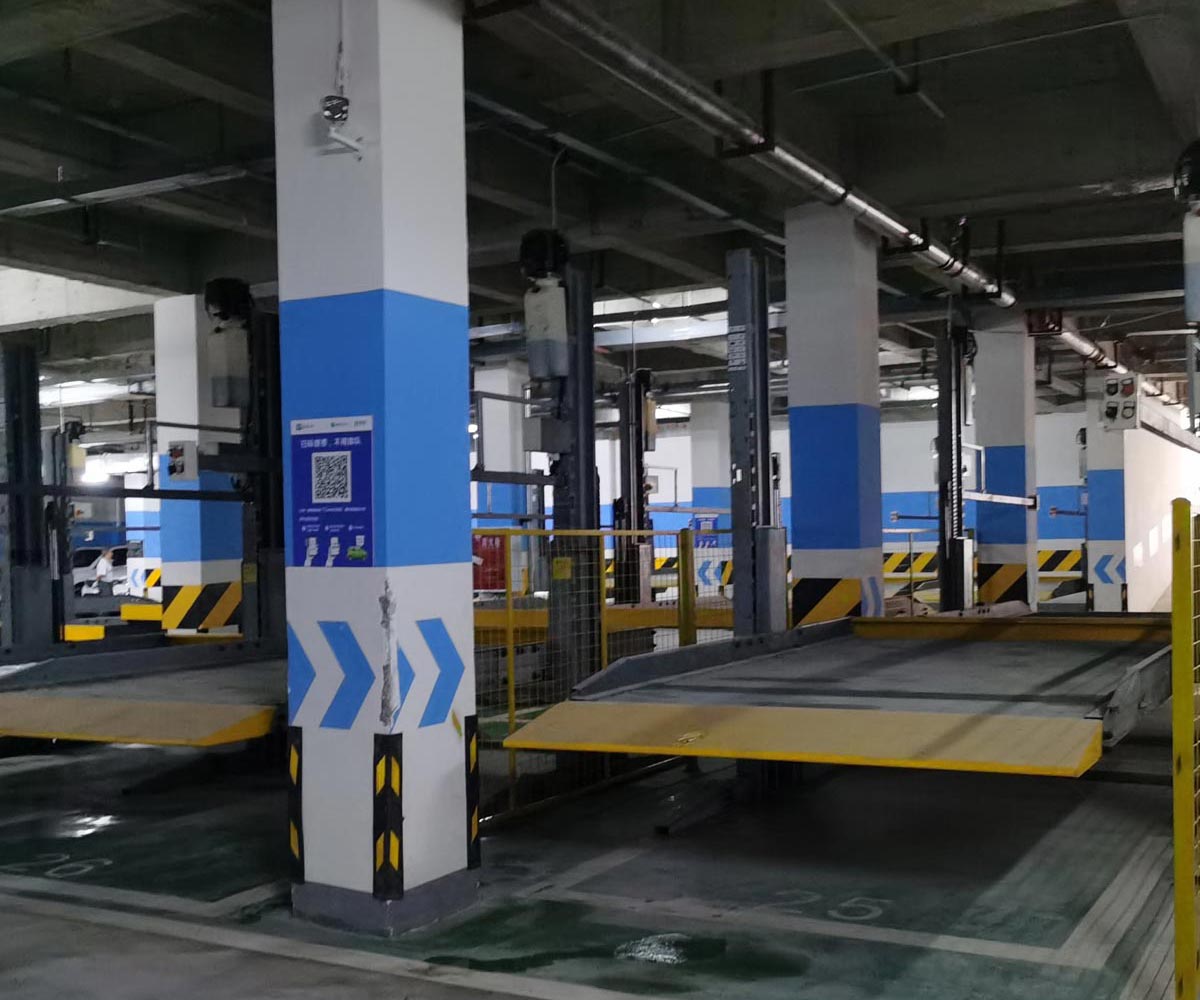 重庆市四柱简易升降类机械停车二手