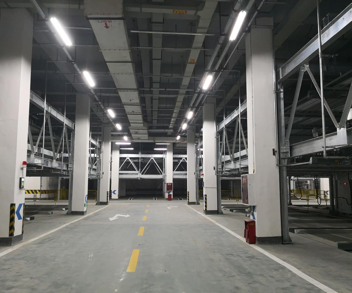 云龙县三层升降平移机械立体停车设备