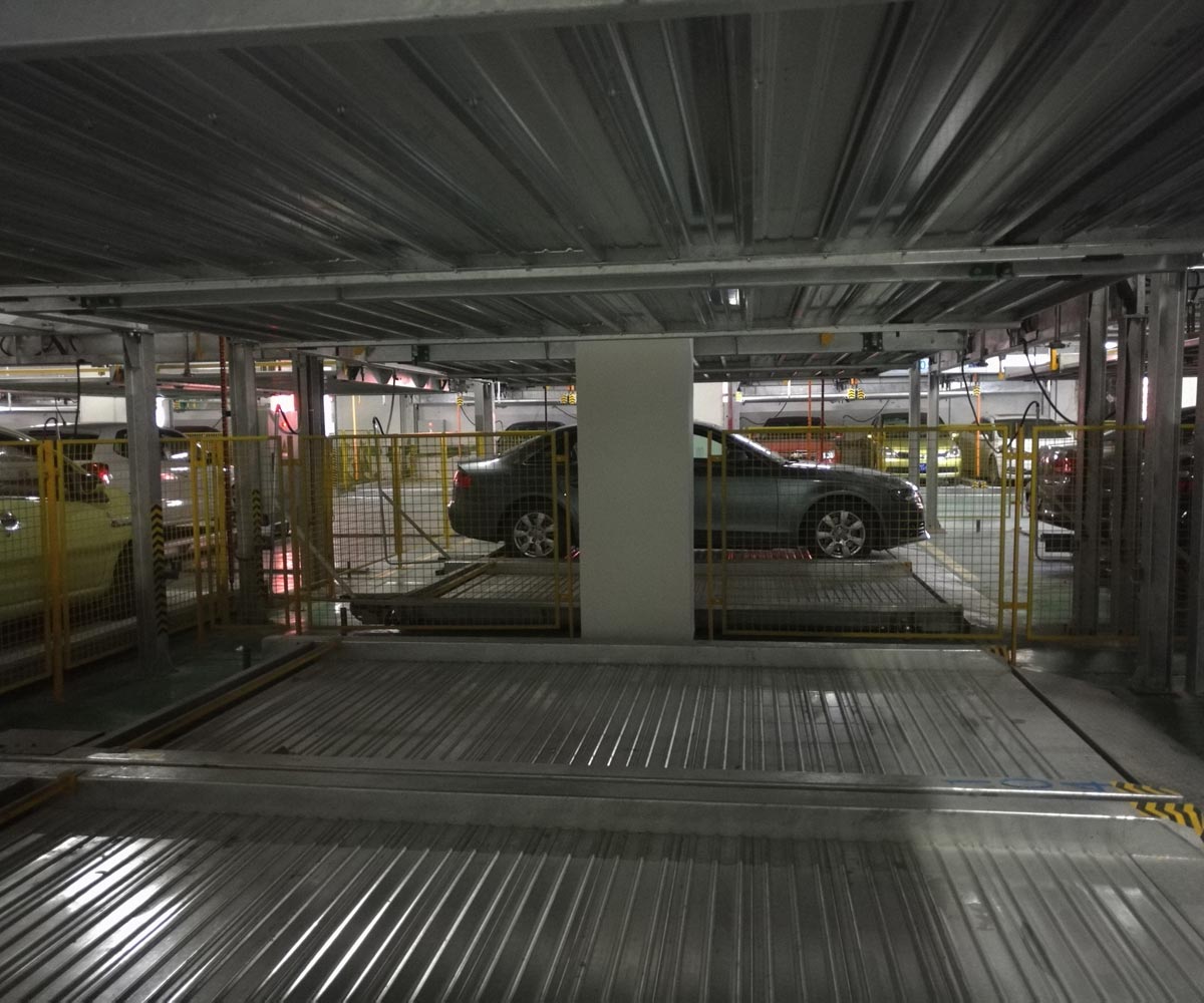 PSH5五层升降横移机械式立体停车设备
