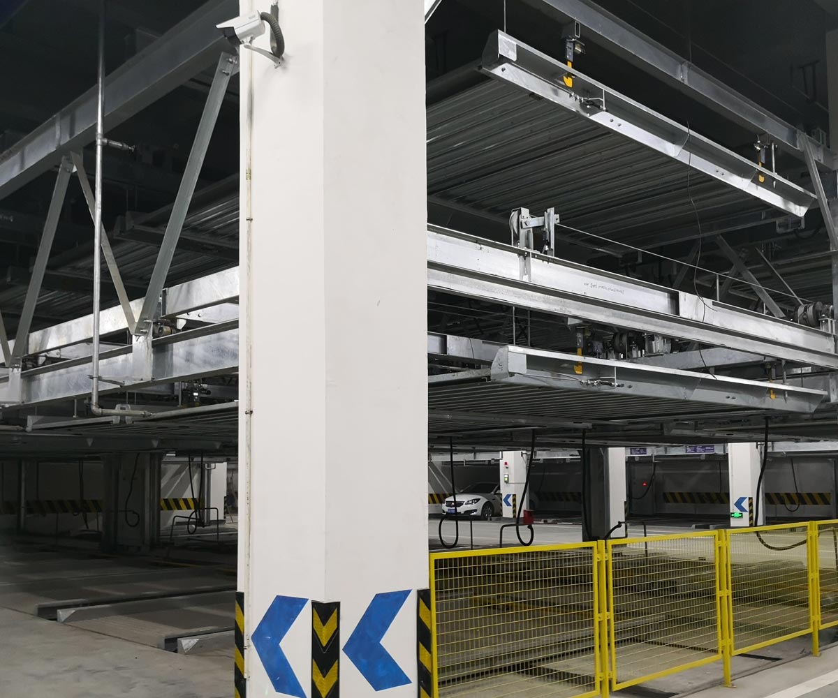 赫山区四至六层PSH4-6升降横移机械式立体停车设备
